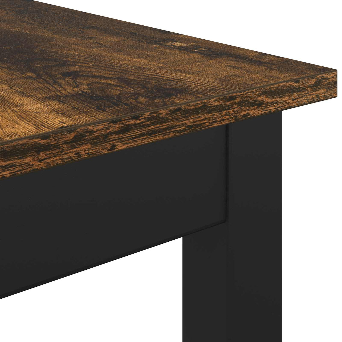 bænk Røget Eg 80 x 35 x 45 cm Konstrueret træ