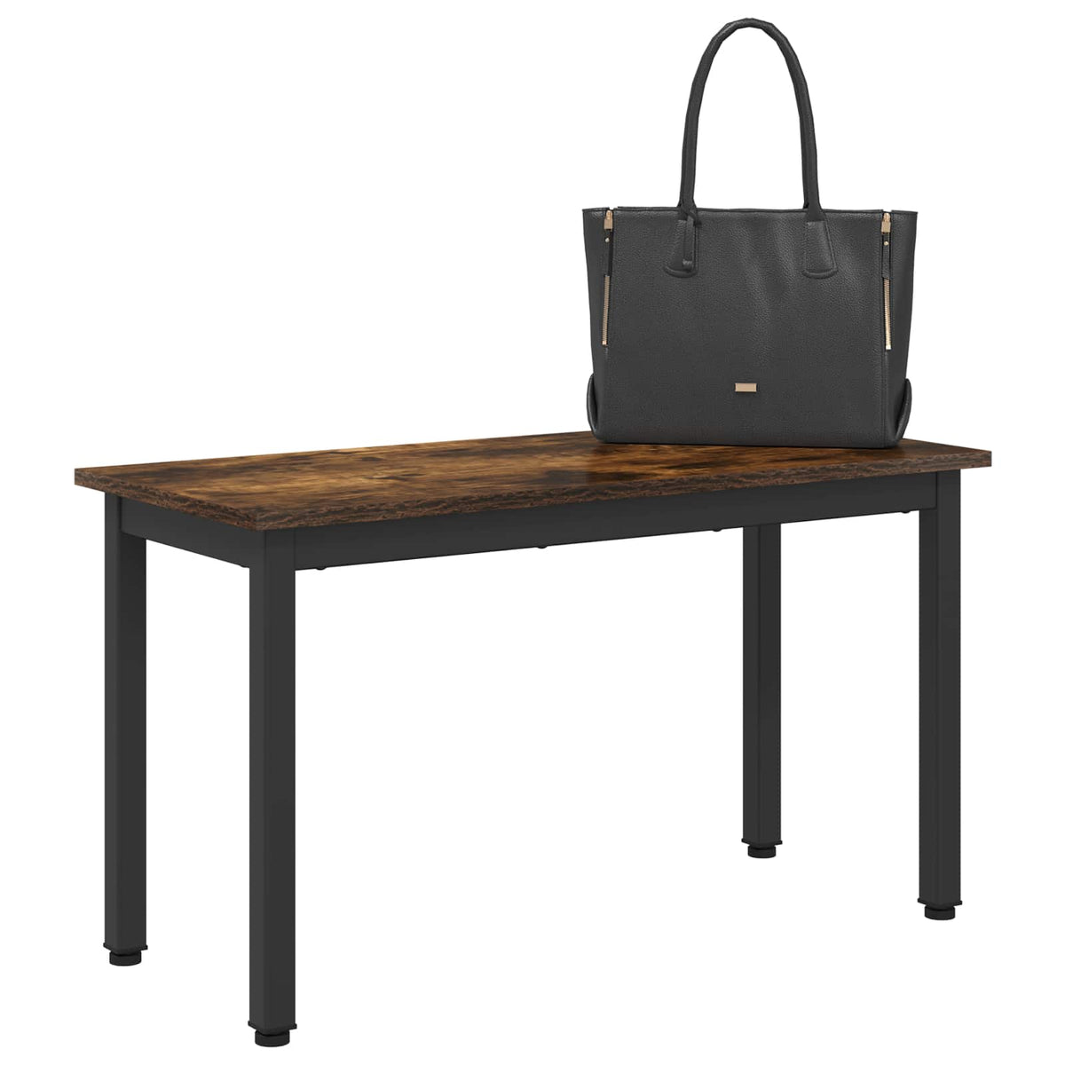 bænk Røget Eg 80 x 35 x 45 cm Konstrueret træ