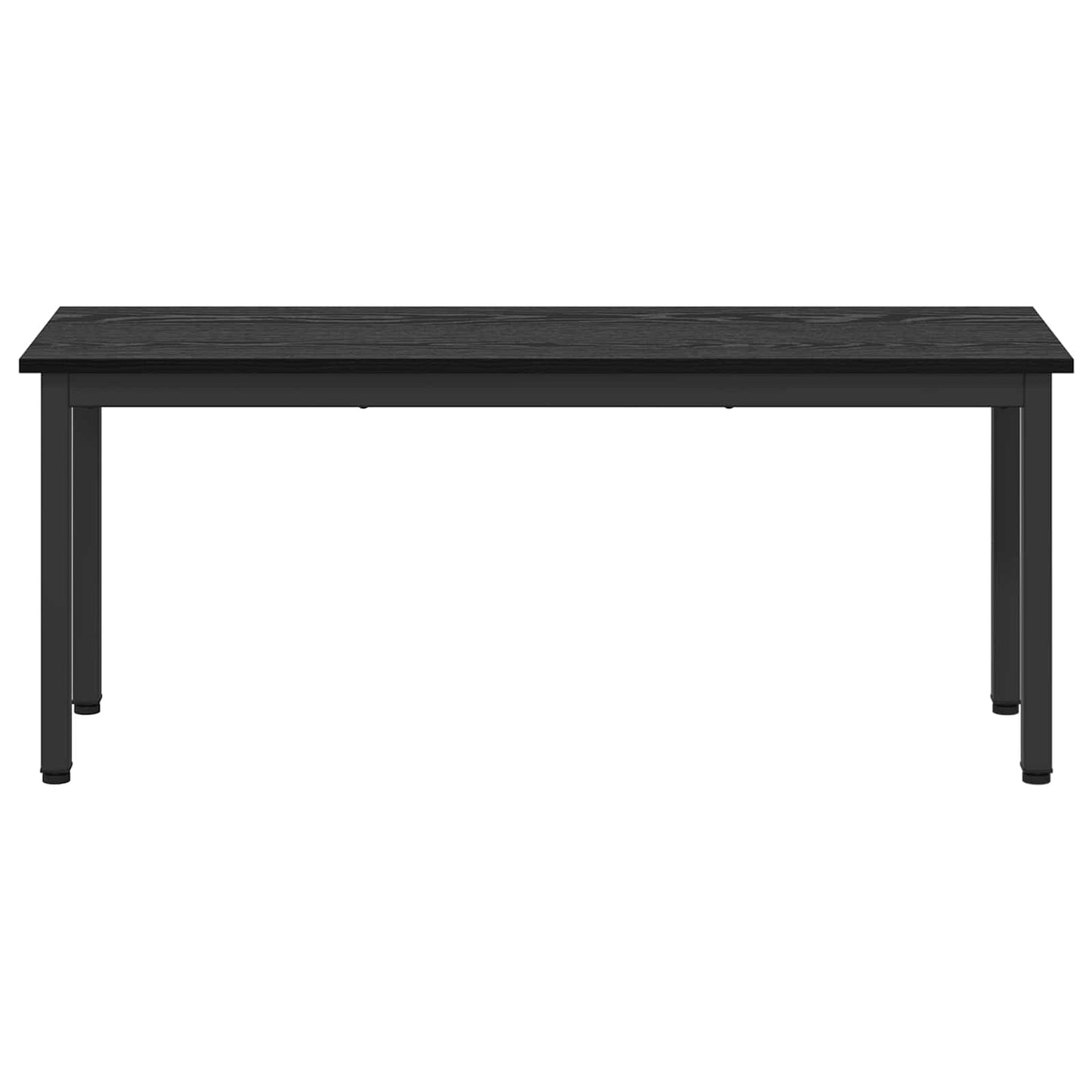 bænk Sort eg 110 x 35 x 45 cm Konstrueret træ