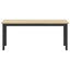 bænk Sonoma 110 x 35 x 45 cm Konstrueret træ