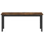 bænk Røget Eg 110 x 35 x 45 cm Konstrueret træ