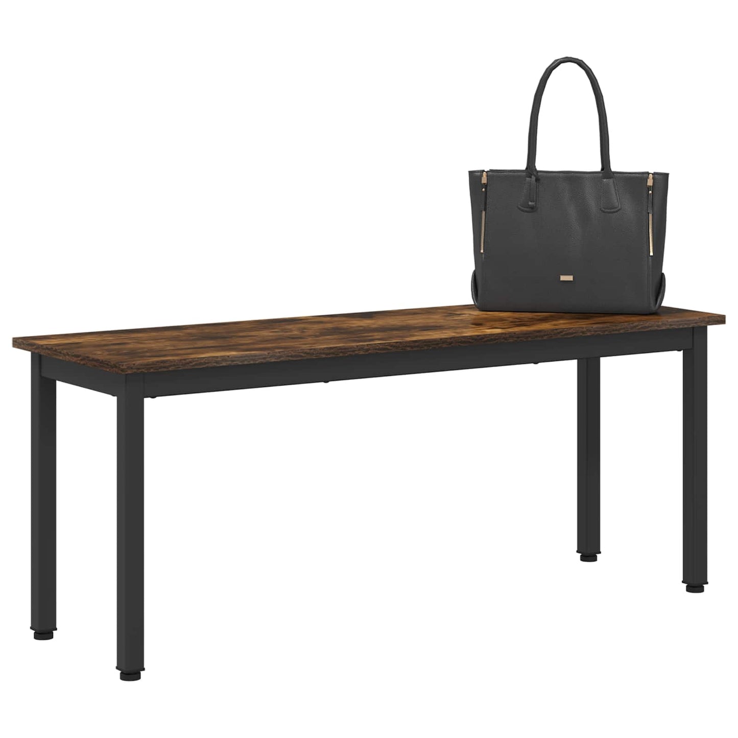 bænk Røget Eg 110 x 35 x 45 cm Konstrueret træ