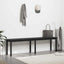 bænk Sort eg 160 x 35 x 45 cm Konstrueret træ