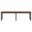 bænk Artisan eg 160 x 35 x 45 cm Konstrueret træ