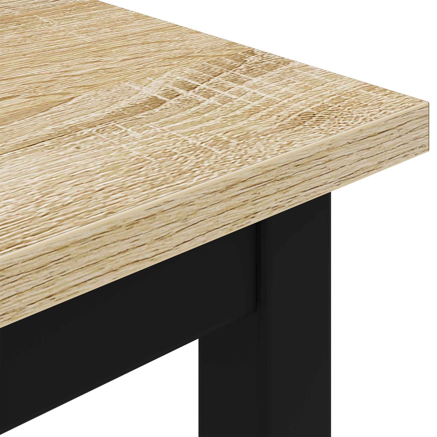 bænk Sonoma 200 x 35 x 45 cm Konstrueret træ