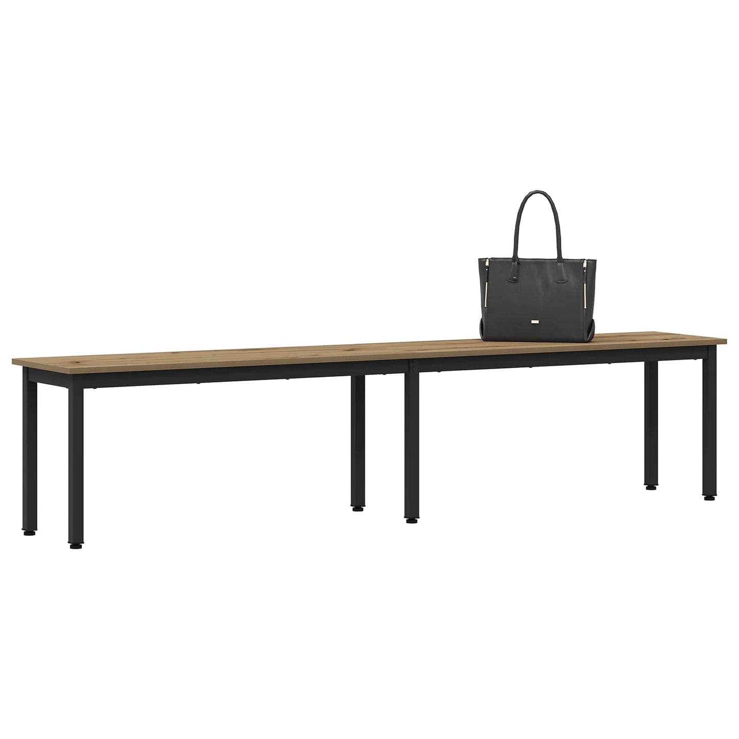 bænk Artisan eg 200 x 35 x 45 cm Konstrueret træ