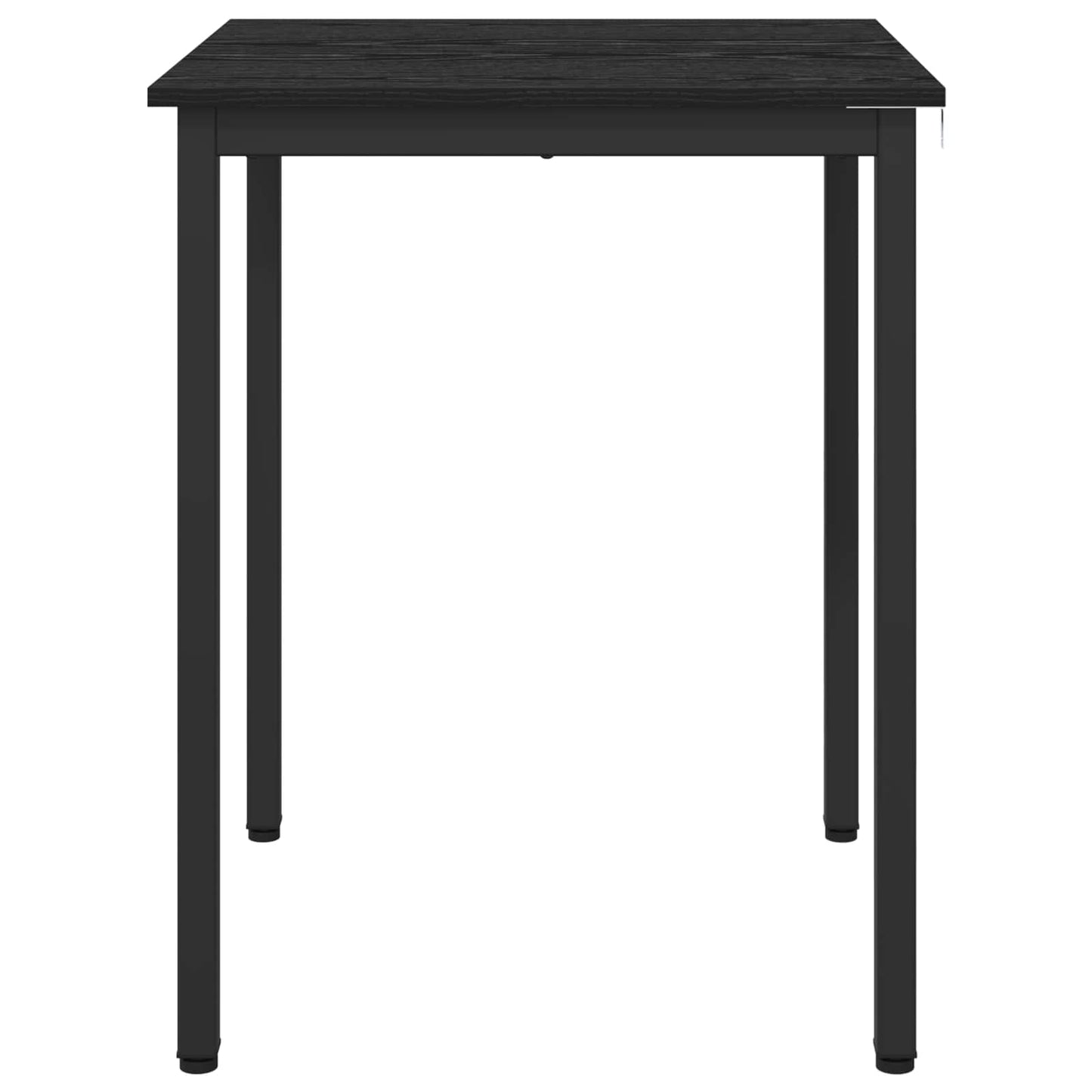 Spiseborde 60 x 60 x 75 cm Konstrueret træ Sort eg Firkantet
