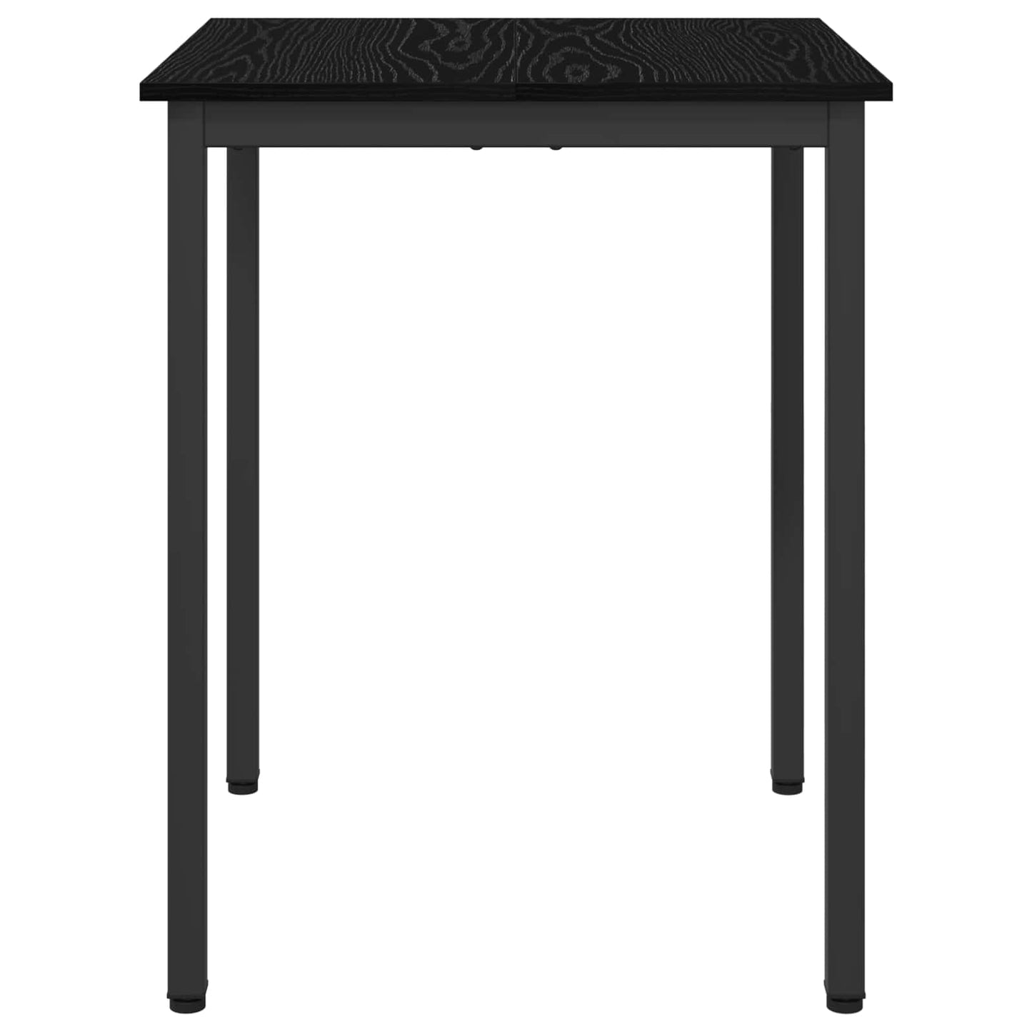 Spiseborde 60 x 60 x 75 cm Konstrueret træ Sort eg Firkantet