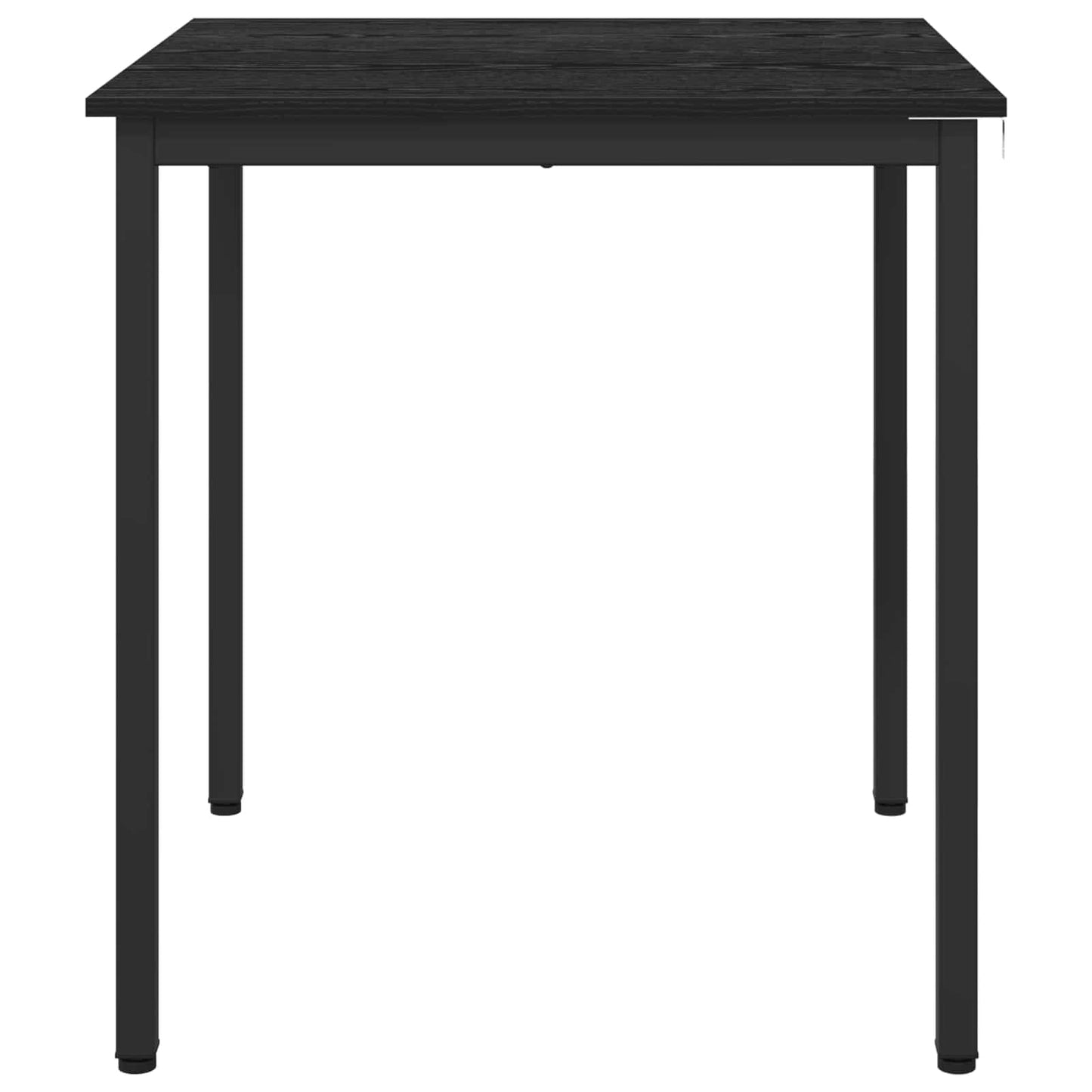 Spiseborde 70 x 70 x 75 cm Konstrueret træ Sort eg Firkantet