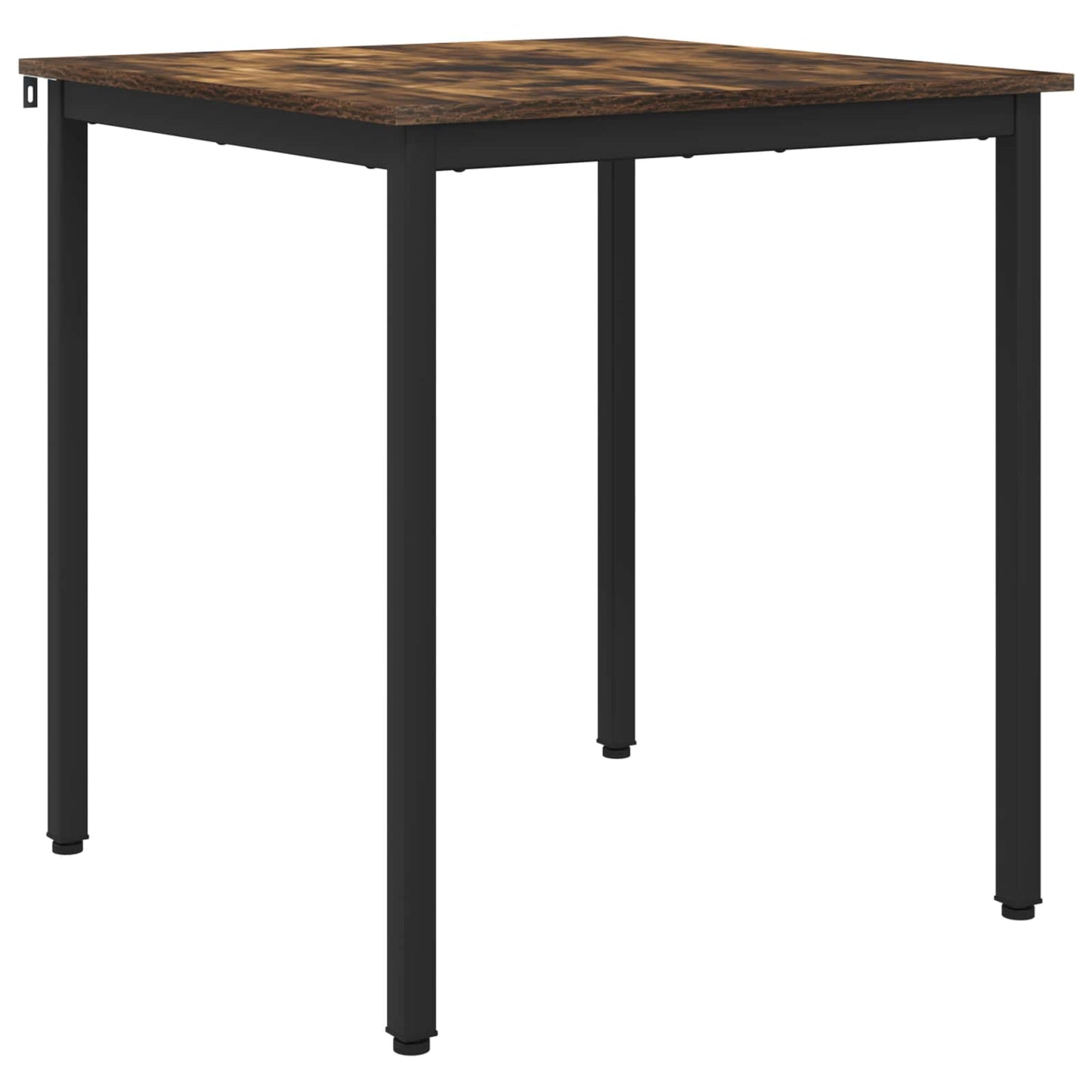 Spiseborde 70 x 70 x 75 cm Konstrueret træ Røget eg Firkantet