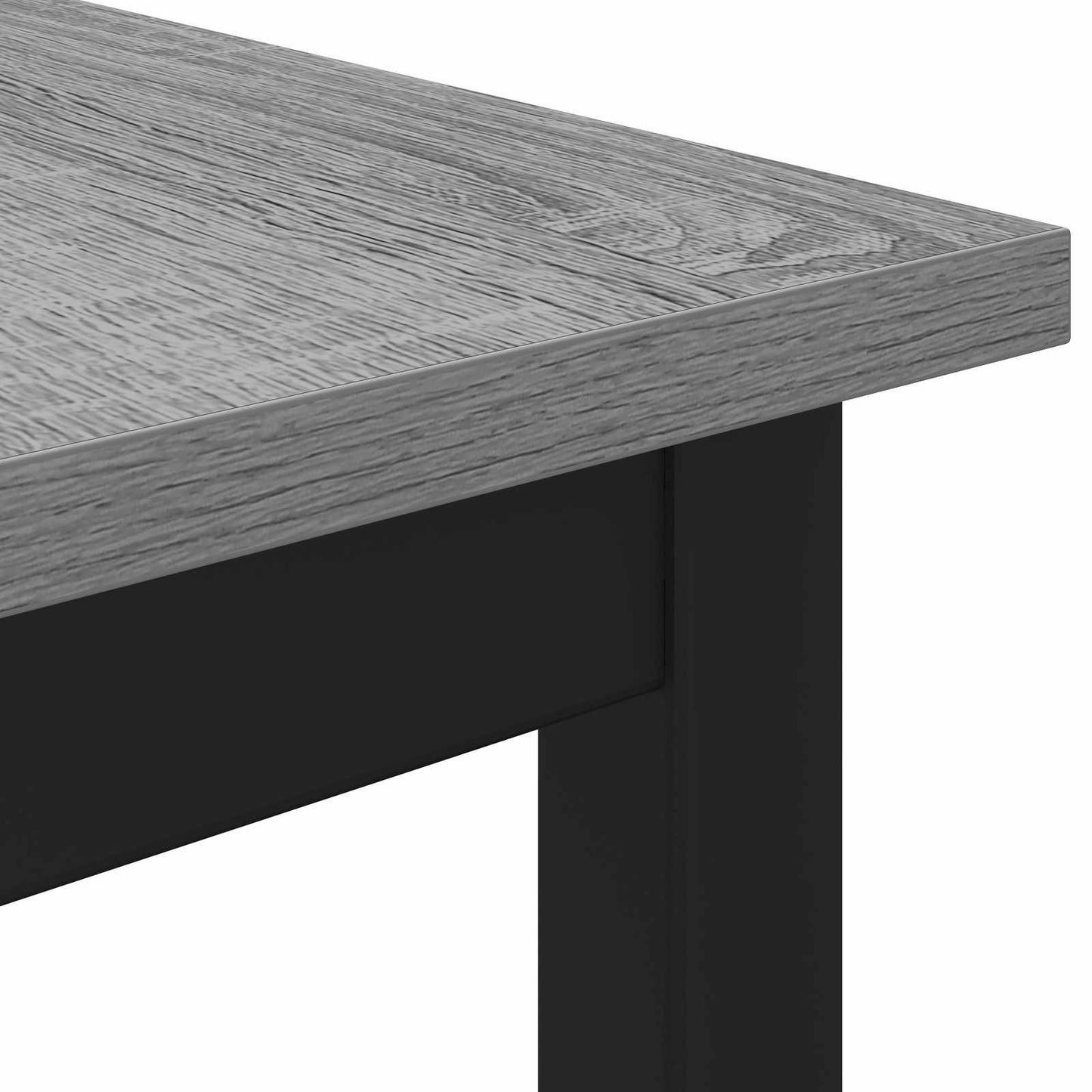 Spiseborde 70 x 70 x 75 cm Konstrueret træ Grå Sonoma Firkantet
