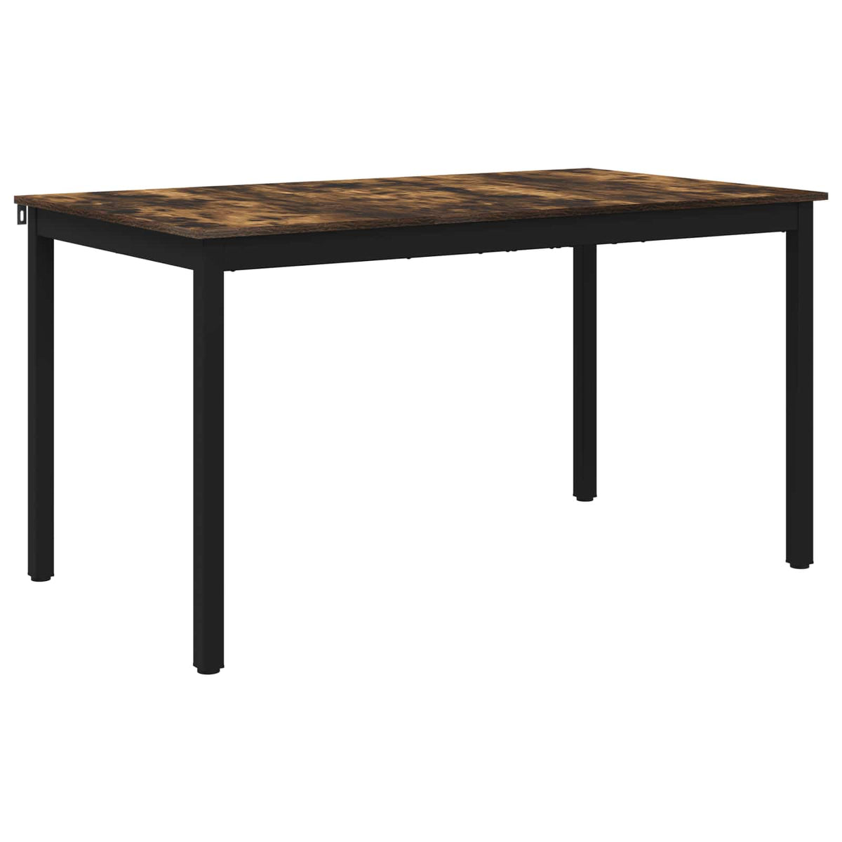 Spiseborde 140 x 80 x 75 cm Konstrueret træ Røget eg