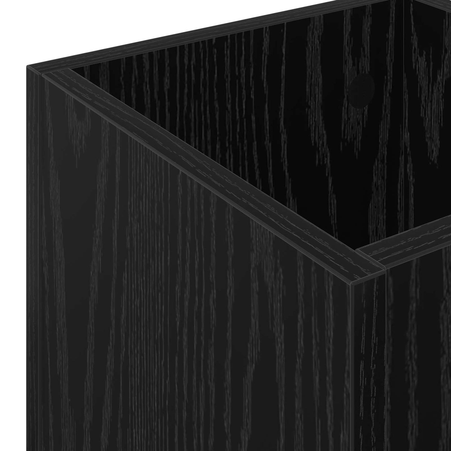 Parasolfod Sort eg 25 x 24,5 x 64 cm Konstrueret træ