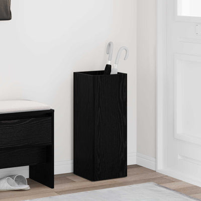 Parasolfod Sort eg 25 x 24,5 x 64 cm Konstrueret træ