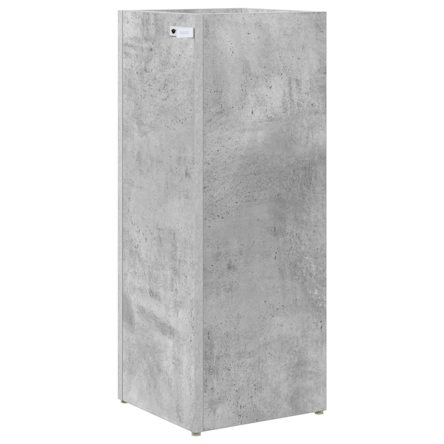 Parasolfod Beton Grå 25 x 24,5 x 64 cm Konstrueret træ