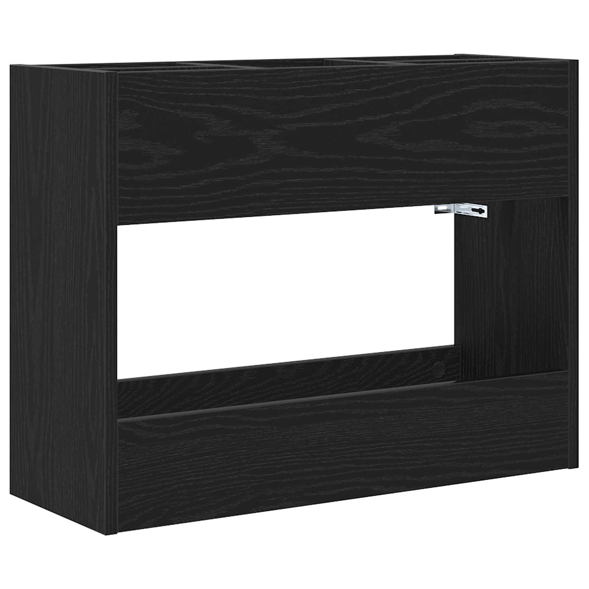 Parasolfod Sort eg 65 x 24 x 50 cm Konstrueret træ