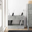 Parasolfod Beton Grå 65 x 24 x 50 cm Konstrueret træ