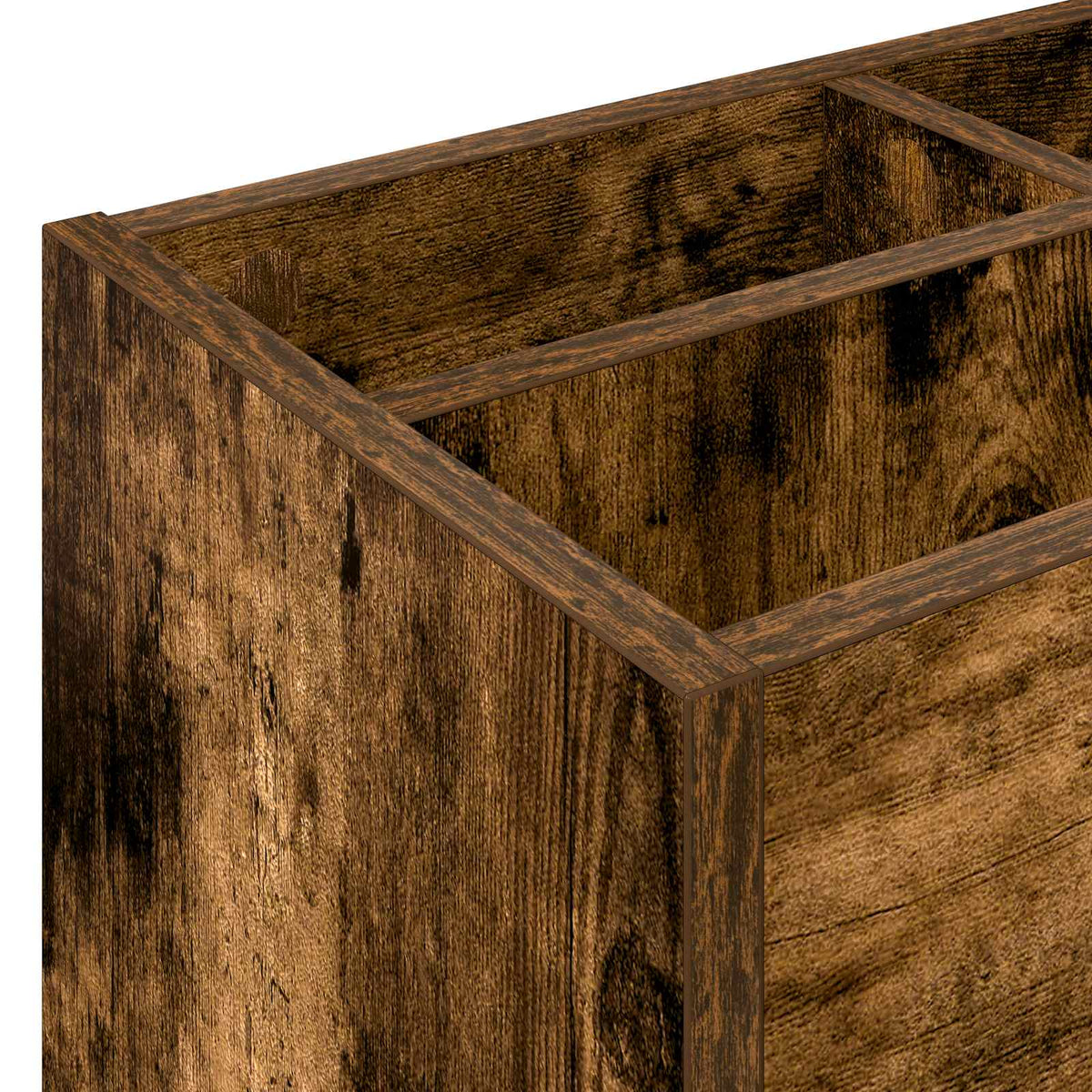 Parasolfod Røget eg 65 x 24 x 50 cm Konstrueret træ