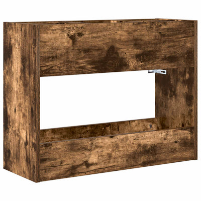 Parasolfod Røget eg 65 x 24 x 50 cm Konstrueret træ