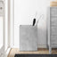 Parasolfod Beton Grå 40 x 20 x 55,5 cm Konstrueret træ