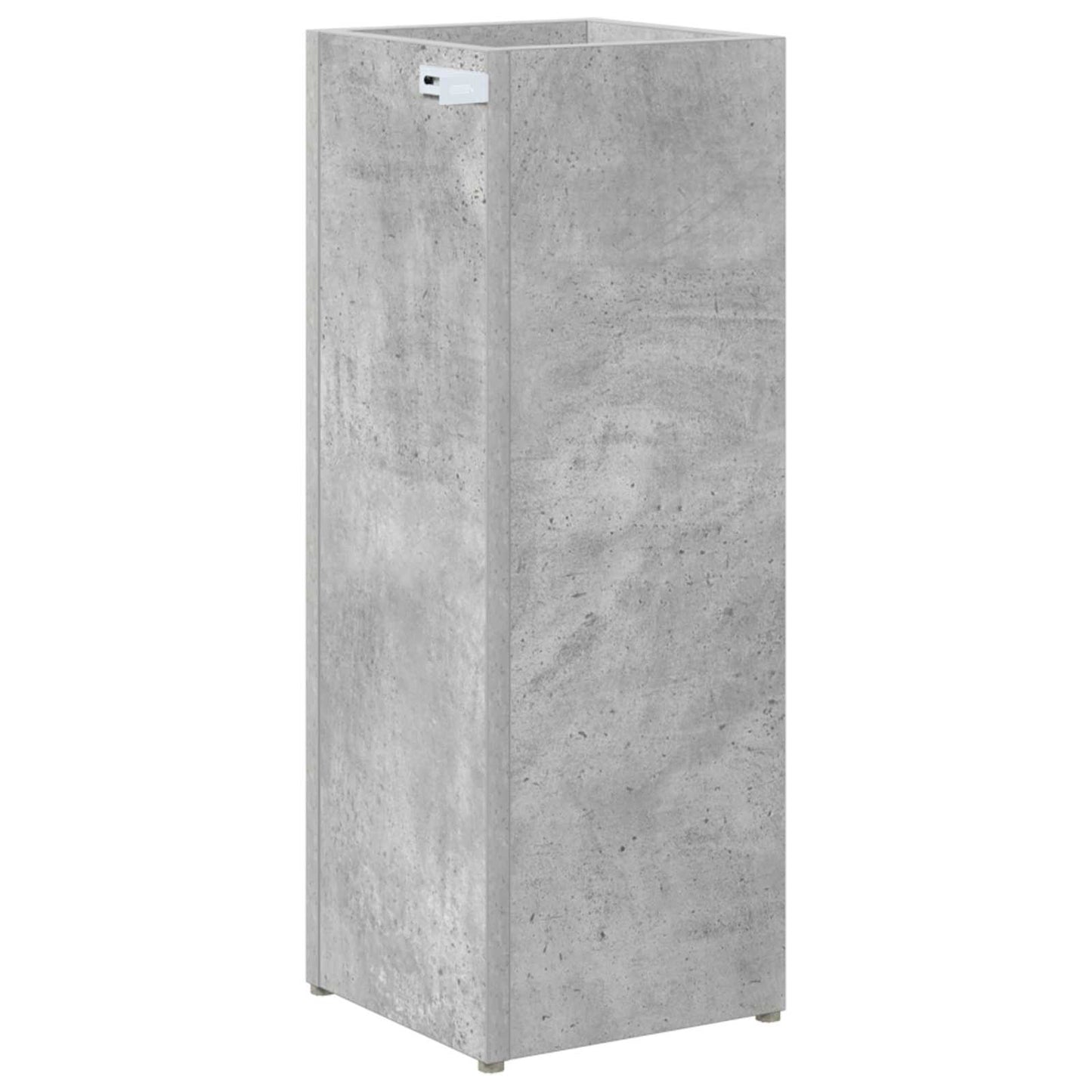 Parasolfod Beton Grå 20 x 20 x 55,5 cm Konstrueret træ