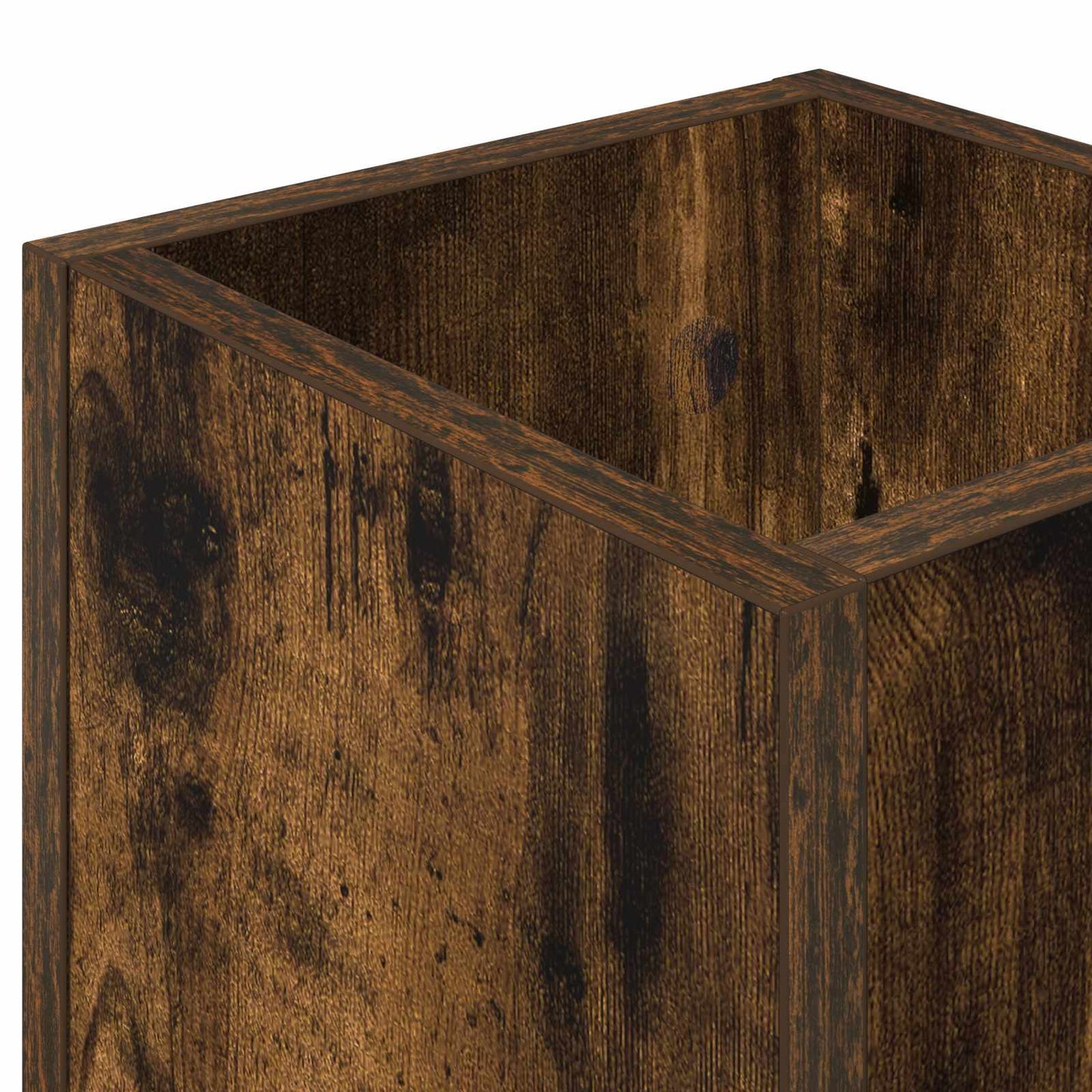 Parasolfod Røget eg 20 x 20 x 55,5 cm Konstrueret træ