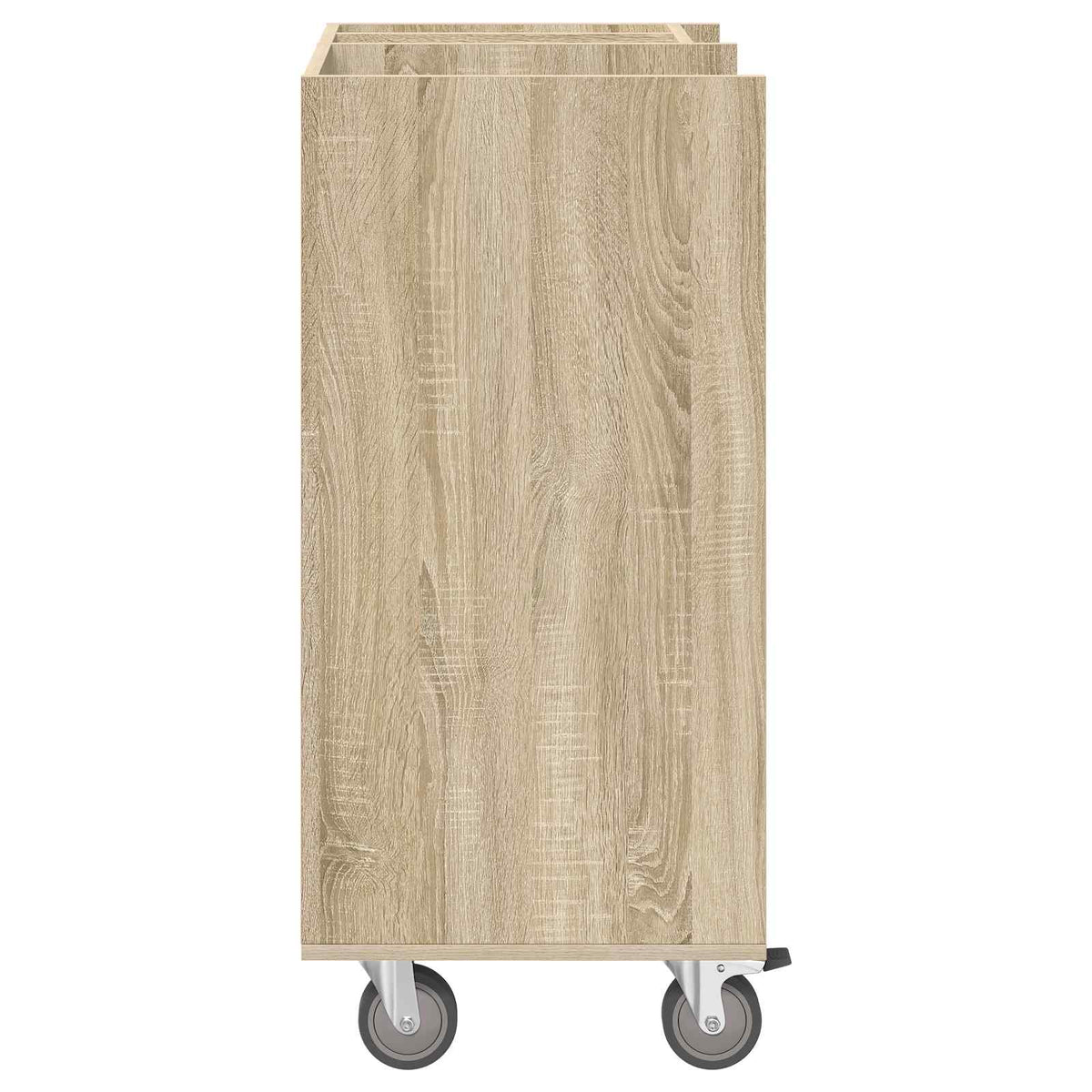 Golf Skab med hjul Ensfarvet Sonoma eg 65 x 45 x 98 cm