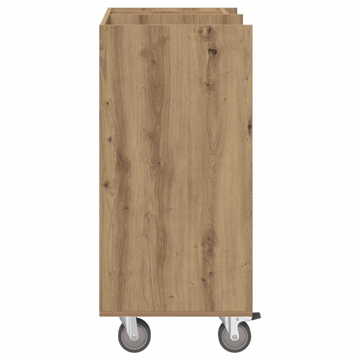 Golf Skab med hjul Ensfarvet Artisan Egetræ 65 x 45 x 98 cm