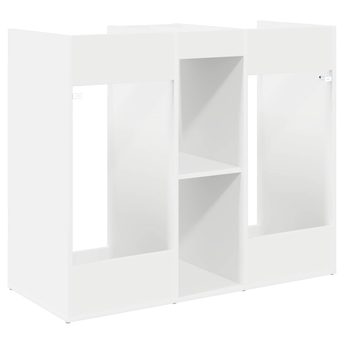 Golf Skab Ensfarvet Hvid 102 x 45 x 85,5 cm