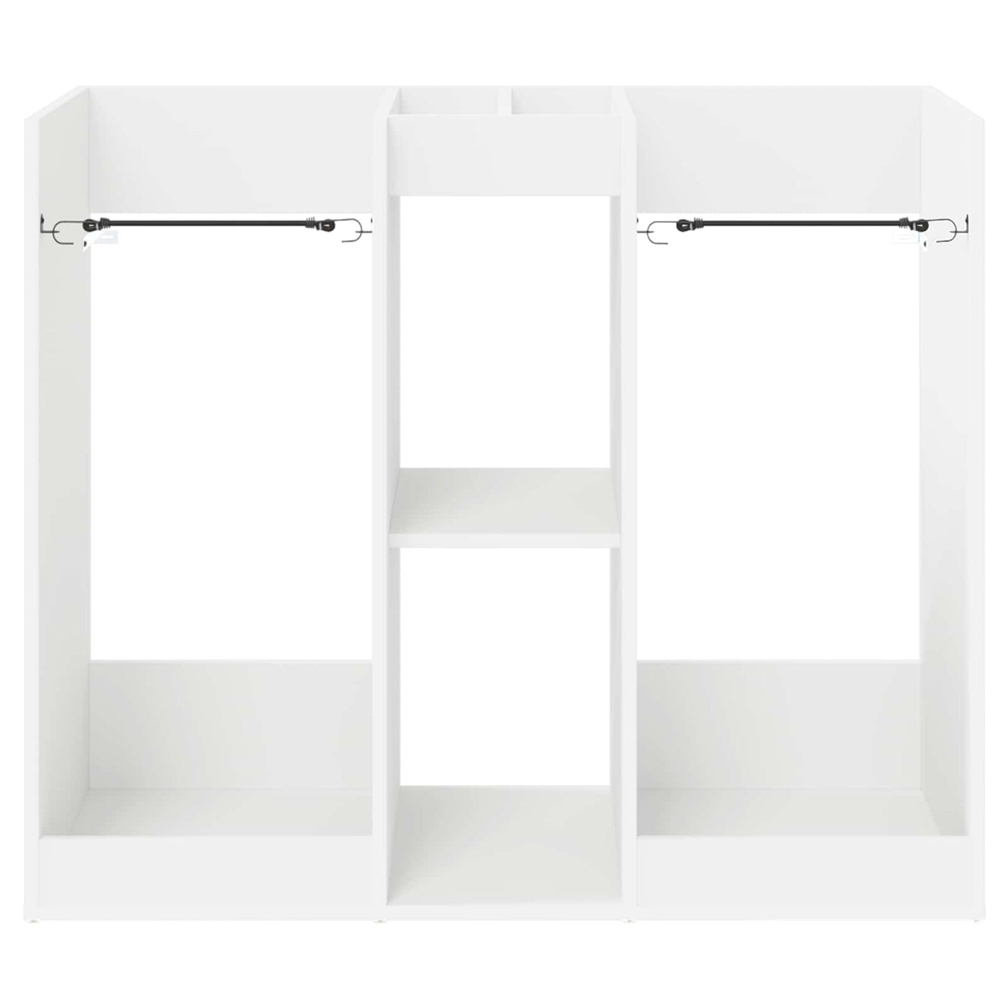 Golf Skab Ensfarvet Hvid 102 x 45 x 85,5 cm
