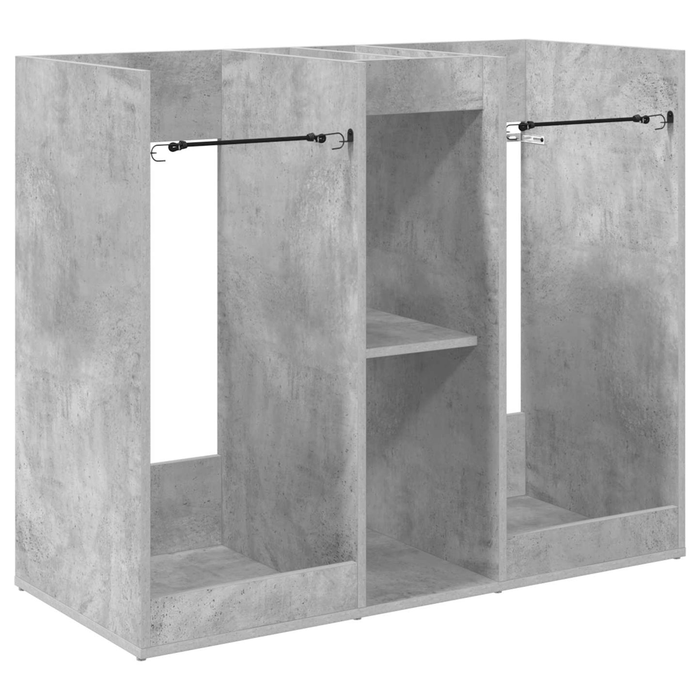 Golf Skab Ensfarvet Beton Grå 102 x 45 x 85,5 cm