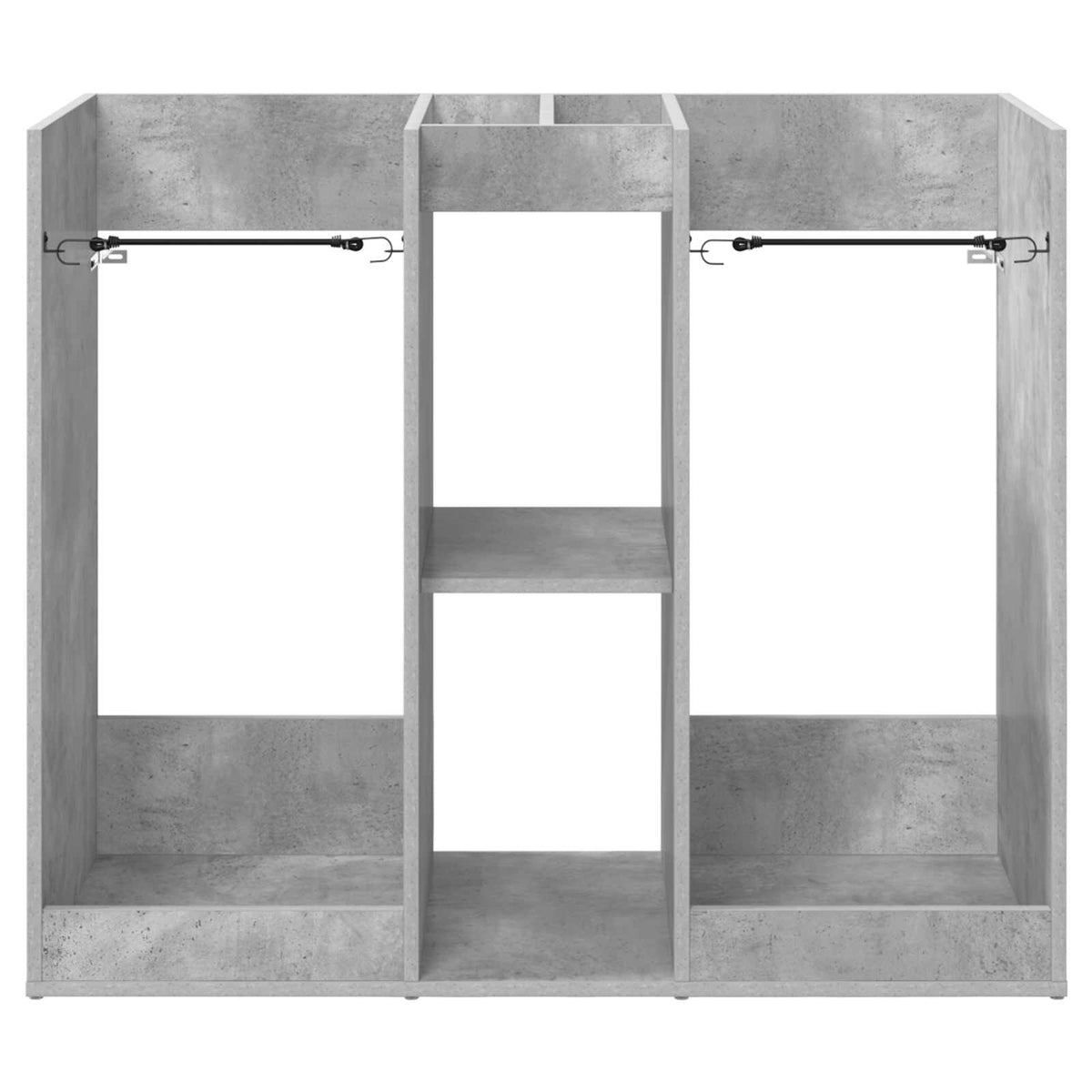 Golf Skab Ensfarvet Beton Grå 102 x 45 x 85,5 cm