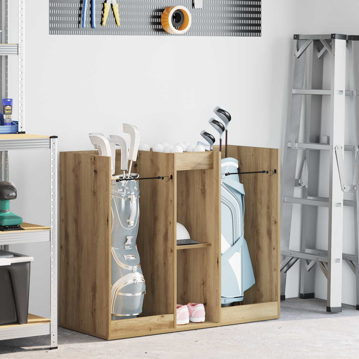 Golf Skab Ensfarvet Artisan Egetræ 102 x 45 x 85,5 cm