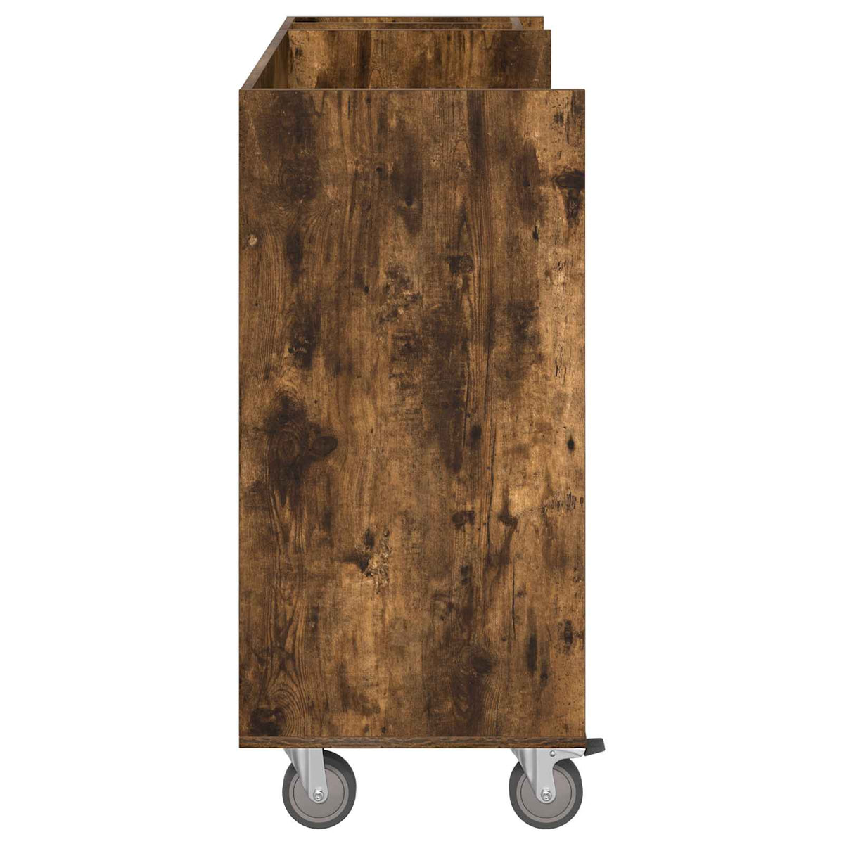 Golf Skab med hjul Ensfarvet Røget eg 120 x 45 x 98 cm
