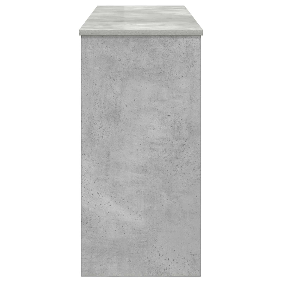 Keyboard Stand Beton Grå 120 x 32 x 64 cm Konstrueret træ