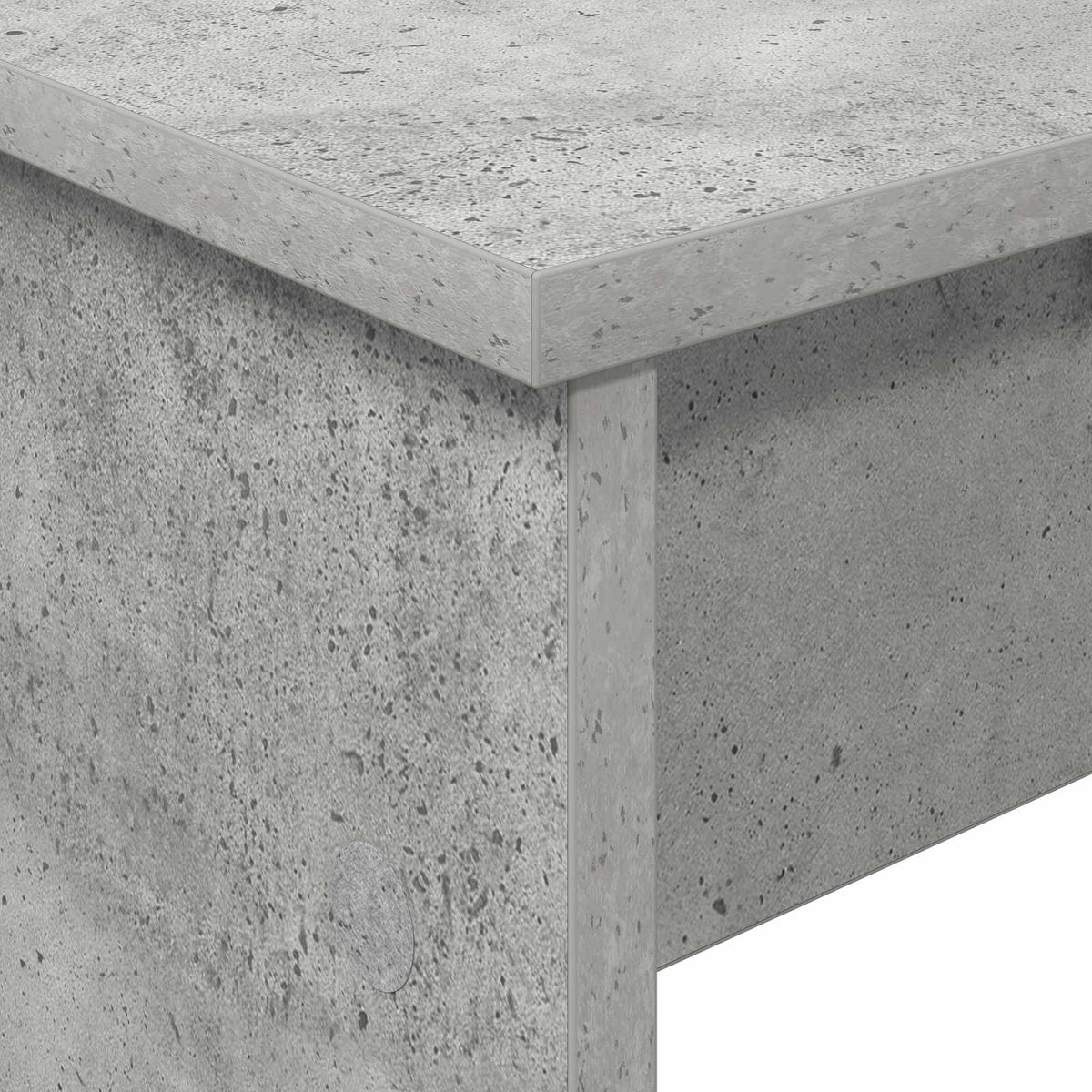 Keyboard Stand Beton Grå 100 x 32 x 64 cm Konstrueret træ