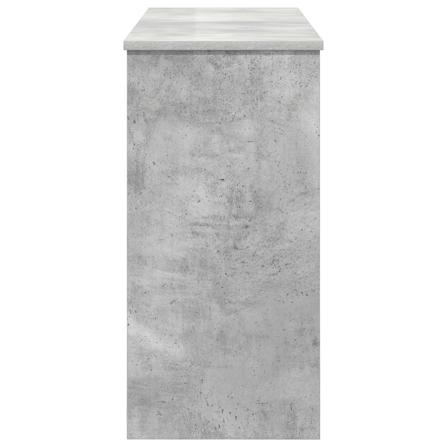 Keyboard Stand Beton Grå 100 x 32 x 64 cm Konstrueret træ