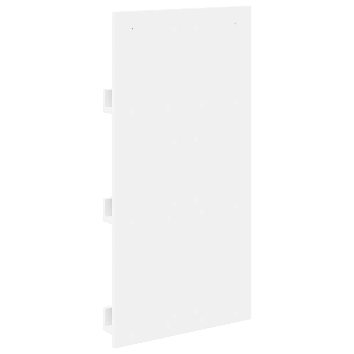 Magasin Rack med hylde Hvid 51 x 11 x 102 cm Konstrueret træ