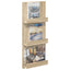 Magasin Rack Sonoma eg 43 x 11 x 102 cm Konstrueret træ