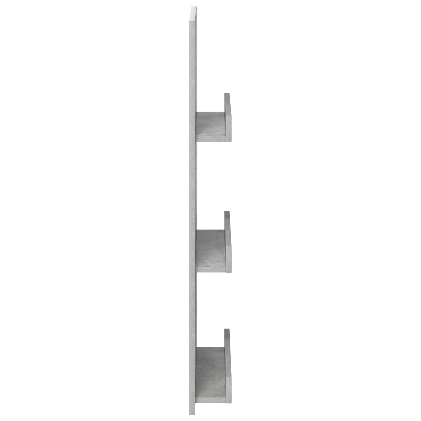 Magasin Rack Beton Grå 43 x 11 x 102 cm Konstrueret træ