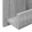 Magasin Rack Grå Sonoma 43 x 11 x 102 cm Konstrueret træ