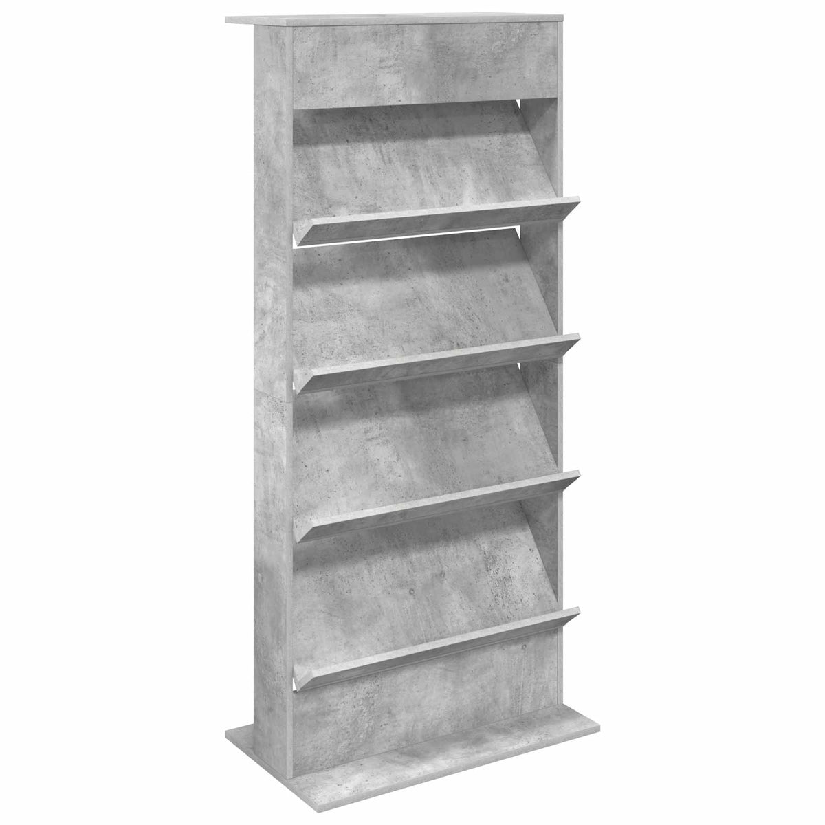 Magasin Rack Beton Grå 70 x 41 x 156 cm Konstrueret træ