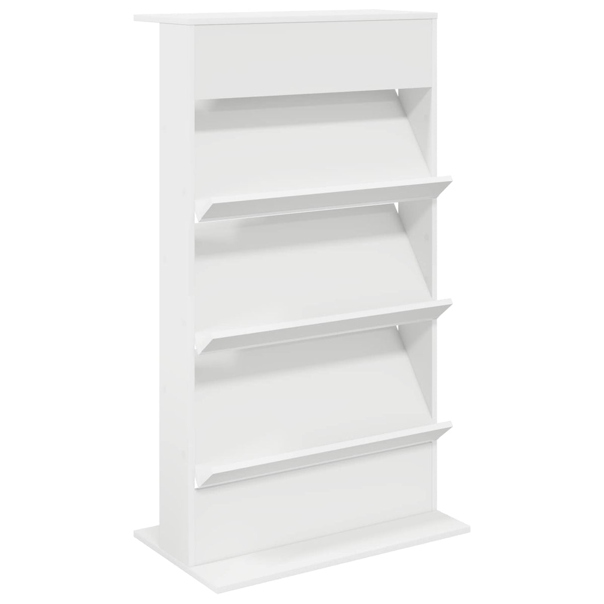 Magasin Rack Hvid 70 x 41 x 126 cm Konstrueret træ