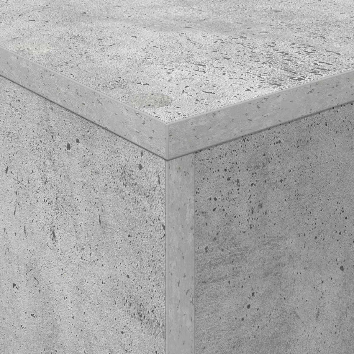 Magasin Rack Beton Grå 70 x 41 x 126 cm Konstrueret træ