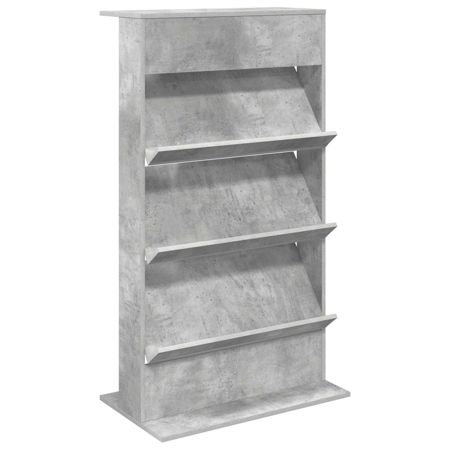 Magasin Rack Beton Grå 70 x 41 x 126 cm Konstrueret træ