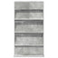 Magasin Rack Beton Grå 70 x 41 x 126 cm Konstrueret træ