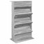 Magasin Rack Grå Sonoma 70 x 41 x 126 cm Konstrueret træ