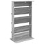 Magasin Rack Grå Sonoma 70 x 41 x 126 cm Konstrueret træ