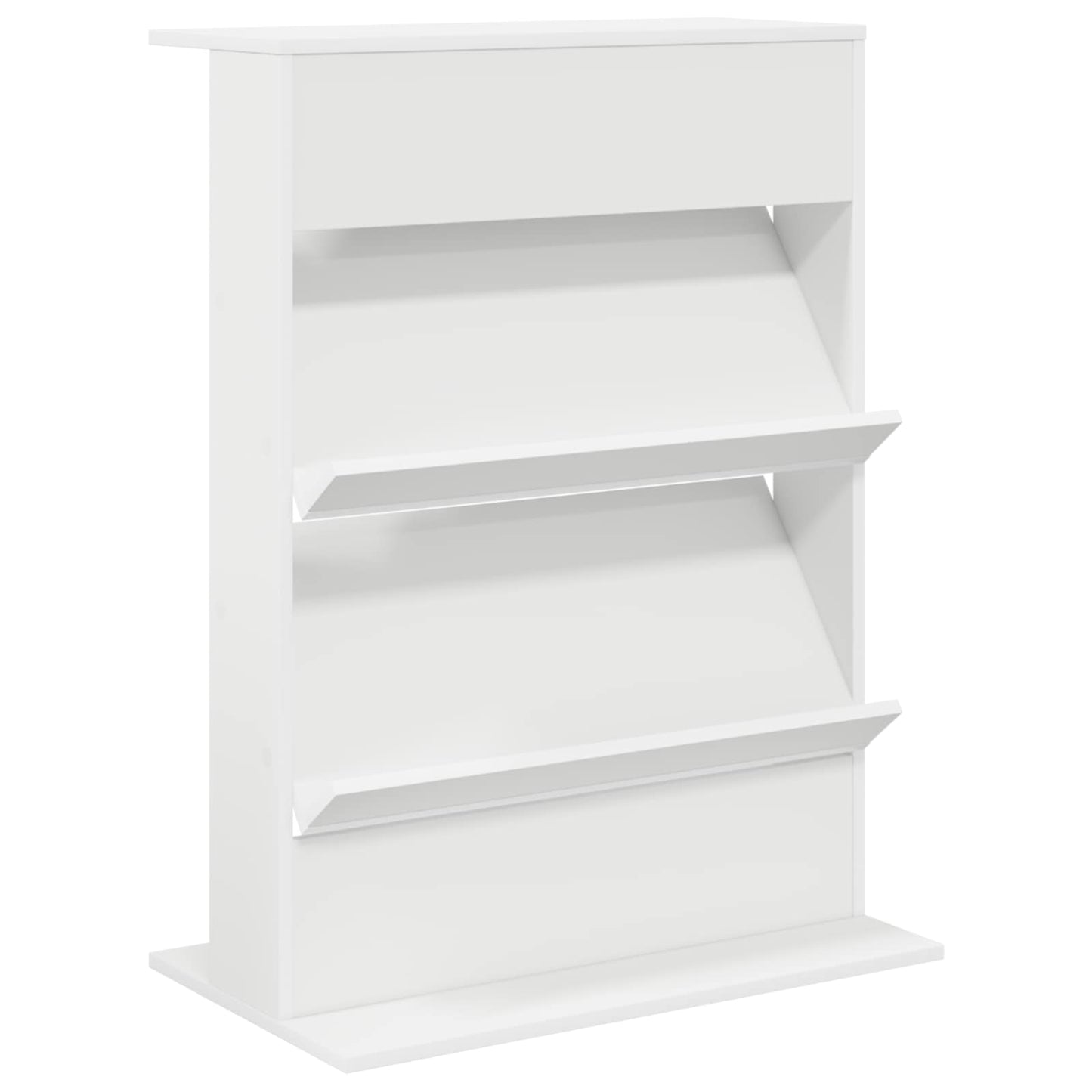 Magasin Rack Hvid 70 x 41 x 96 cm Konstrueret træ