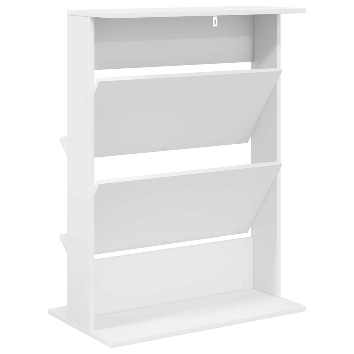 Magasin Rack Hvid 70 x 41 x 96 cm Konstrueret træ